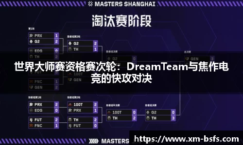世界大师赛资格赛次轮：DreamTeam与焦作电竞的快攻对决
